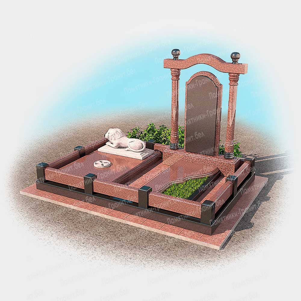 Памятник с крестом в Бобруйск на могилу фото